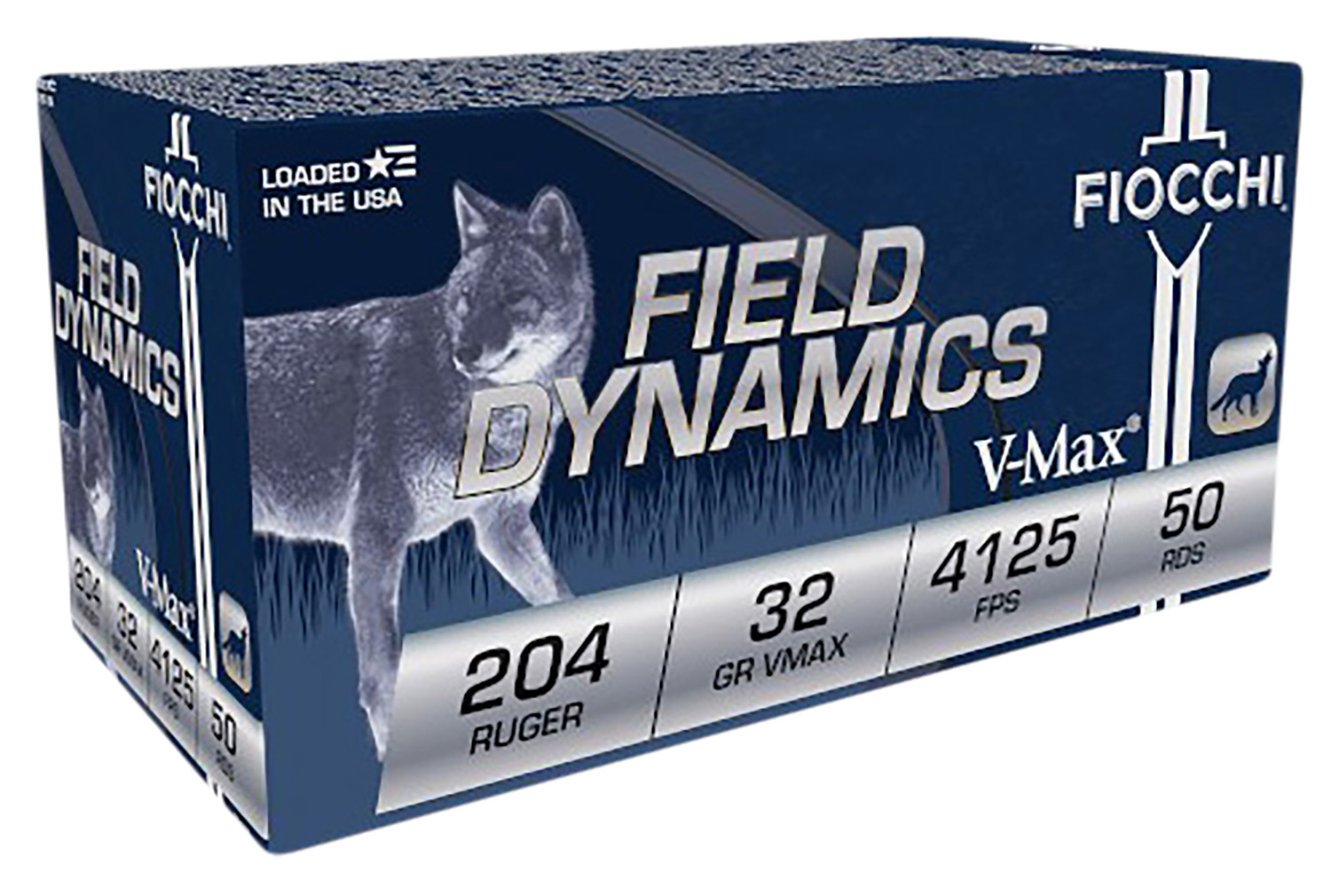 Fiocchi 204HVA Field Dynamics 204Ruger 32gr Hornady V Max 50 Per Box/20 Case 3 Fiocchi 204HVA Field Dynamics 204Ruger 32gr Hornady V Max 50 Per Box/20 Case