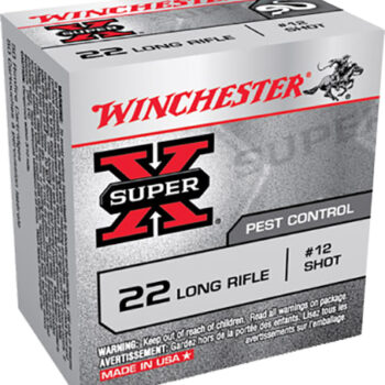 Winchester Ammo X22LRS Super X  22LR #12Shot 50 Per Box/100 Case