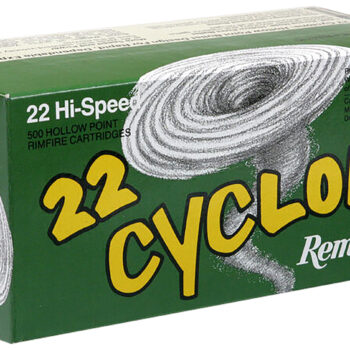 Remington Ammunition 21222 Cyclone Rimfire 22LR 36gr Hollow Point 50 Per Box/100 Case