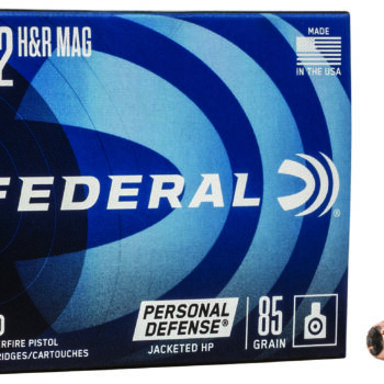 Federal C32HRB Personal Defense  32H&R Mag 85gr Jacketed Hollow Point 20 Per Box/25 Case