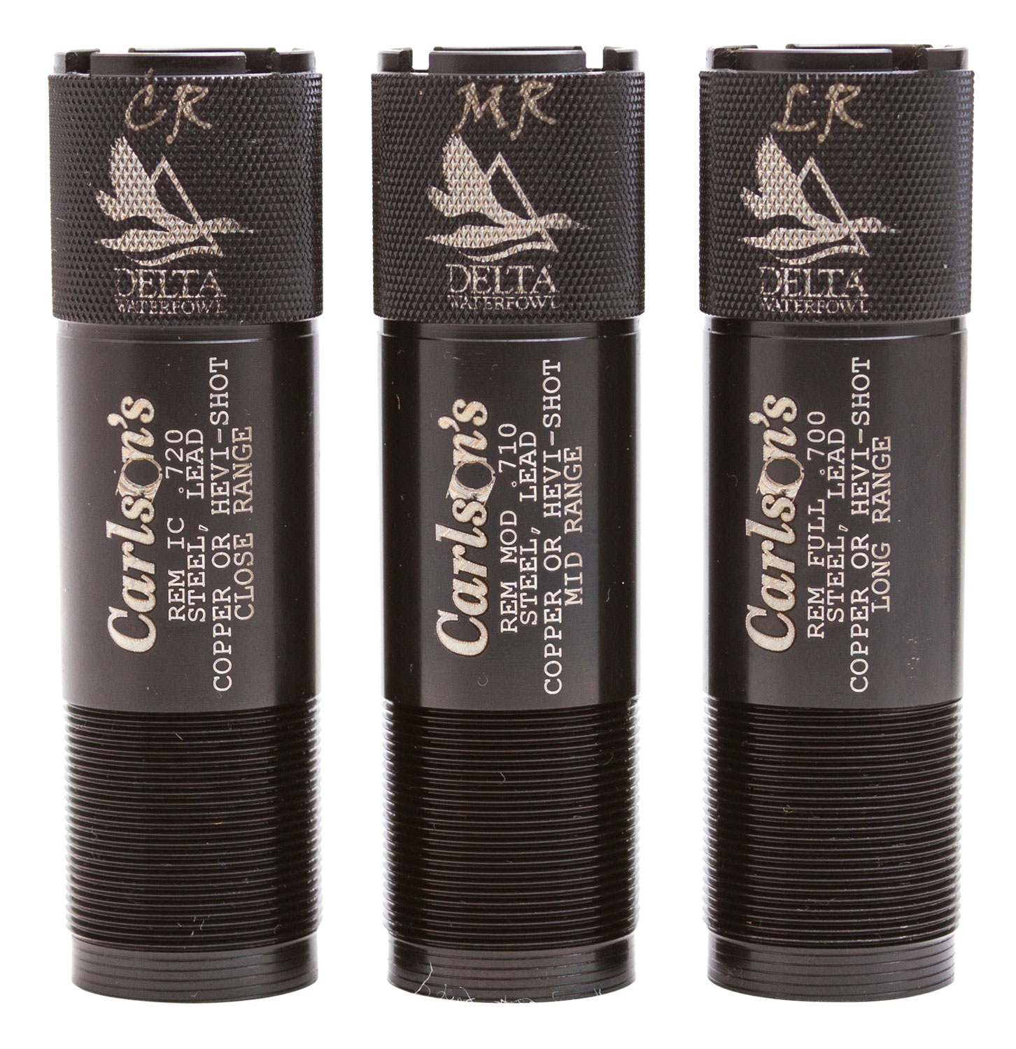 Carlson's Choke Tubes 07269 Delta Waterfowl Remington Rem Choke 12 Gauge Mid/Long/Close Range 17-4 Stainless Steel 3 Carlson's Choke Tubes 07269 Delta Waterfowl Remington Rem Choke 12 Gauge Mid/Long/Close Range 17-4 Stainless Steel