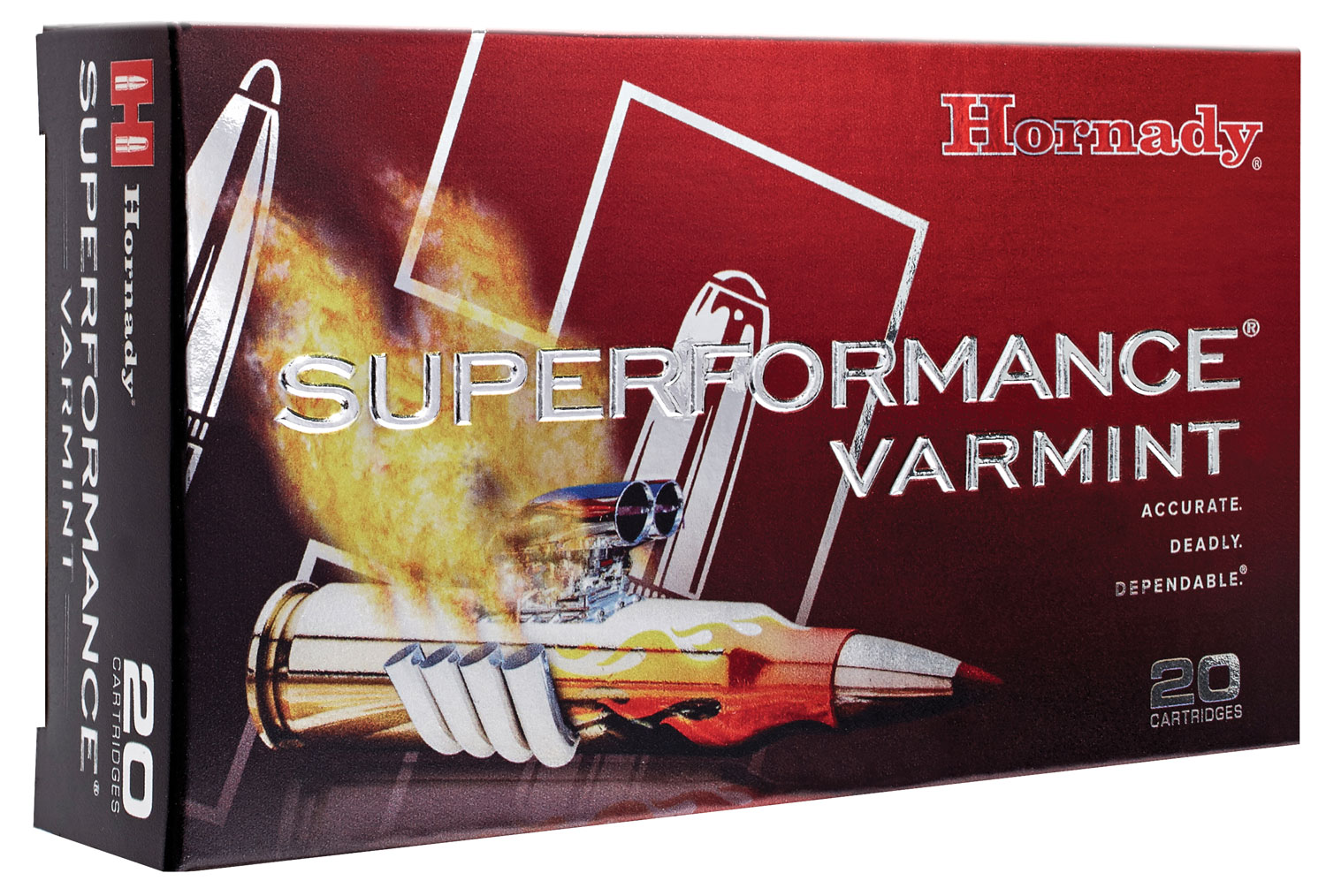 Hornady 83366 Superformance Varmint 22-250Rem 50gr Hornady V Max 20 Per Box/10 Case 3 Hornady 83366 Superformance Varmint 22-250Rem 50gr Hornady V Max 20 Per Box/10 Case