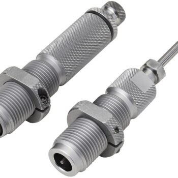 Hornady 546393 Custom Grade Series III 2 Die Set for 338 Lapua Mag Includes Sizing Seater