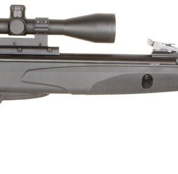 Gamo 6110063254 Whisper Fusion Mach1 Gas Piston 177 Black Black Receiver Black Molded All Weather Stock Scope 3-9x40mm