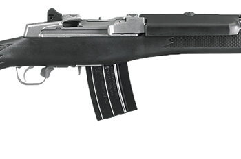 Ruger 5819 Mini-14 Tactical 223 Rem/5.56 NATO 20+1 16.10" Matte Stainless Threaded Barrel, Matte Stainless Steel Receiver w/Picatinny Rail, Black Synthetic Fixed Stock, Right Hand