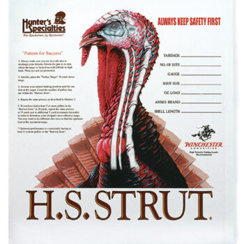 HS Strut 06850 Turkey  Paper Hanging Shotgun 11" x 11" Multi-Color 12 PK