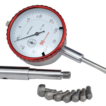 Hornady 041223 Lock-N-Load Neck Wall Thickness Gauge Stainless Steel Works With Lock N Load Concentricity Tool
