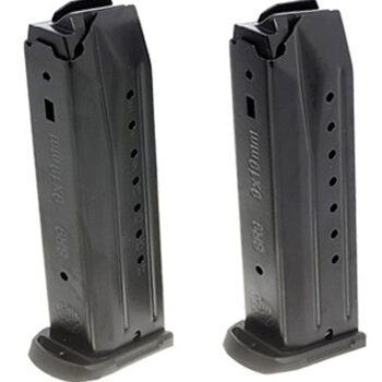 Ruger 90449 SR9C Value Pack 17rd Magazine Fits Ruger SR/SRc/9E 9mm Luger Blued 2 Pack