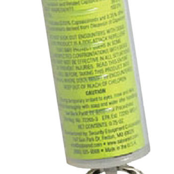 Sabre SRPK02 Dog Spray  Capsaicin Range 12 ft 0.75 oz Includes Key Ring