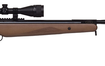 Benjamin BT725WNP Trail XL  Nitrogen Piston 25 Pellet Black Hardwood Fixed Thumbhole Stock 3-9x40mm AO
