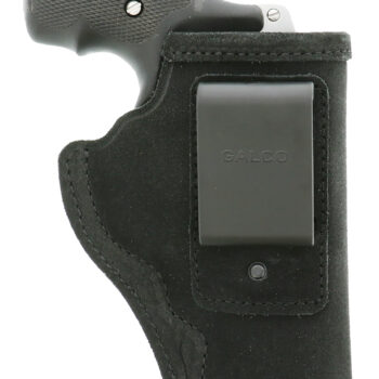 Galco STO158B Stow-N-Go  IWB Black Leather Belt Clip Fits S&W J Frame Fits Charter Arms Undercover Right Hand