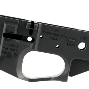 Yankee Hill 125BILLET Billet Lower Receiver 5.56x45mm NATO 7075-T6 Aluminum Black Anodized for AR-15
