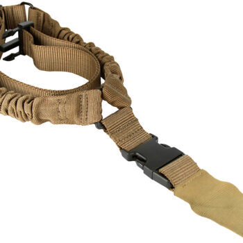 Aim Sports AOPS01T One Point  Tan Elastic Webbing 26" OAL Bungee Rifle
