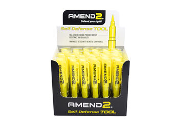 AMEND2 G10 SELF-DEFENSE PEN YLW DISP
