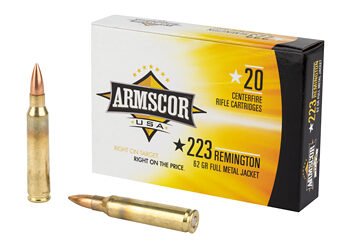 ARMSCOR 223REM 62GR FMJ 20/1000
