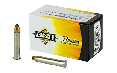 ARMSCOR 22WMR 40GR JHP 50/2000 3 ARMSCOR 22WMR 40GR JHP 50/2000