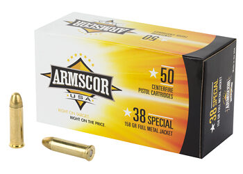 ARMSCOR 38SPL 158GR FMJ 50/1000