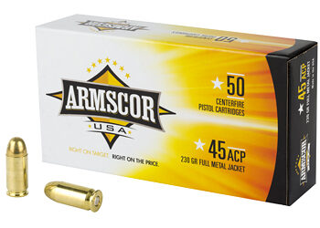 ARMSCOR 45ACP 230GR FMJ 50/1000