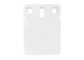 B/C 4" 3/8" STEEL TRGT SQUARE PLATE