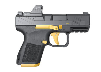 Alternative view of CANIK METE MC9 9MM 3.18 MO1 BLK/GOLD