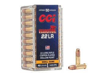 CCI 22LR VELOCITOR 40GR HP 50/5000