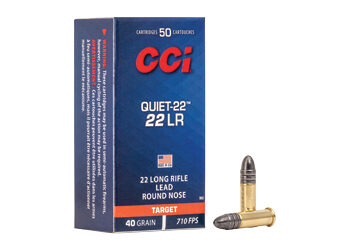 CCI QUIET 22LR 40GR LRN 50/5000