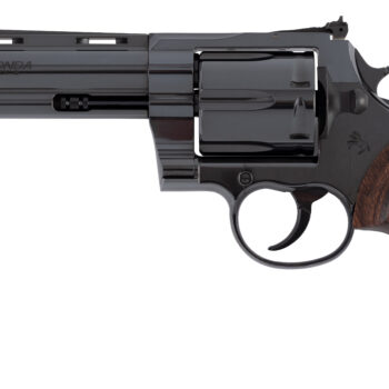 CLT ANACONDA 44MAG 6 BLUE WOOD GOLD GRIP 6RD