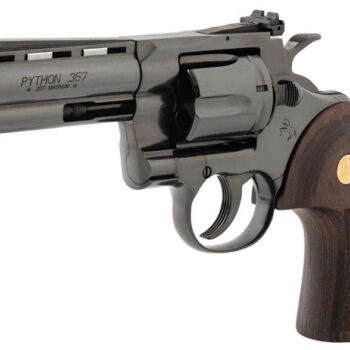 CLT PYTHON 357MAG 4.25 BLUED WOOD GRIPS