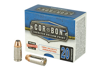 CORBON 9MM+P 90GR JHP 20/500