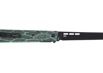 Alternative view of CRKT ZEPHYR 3.22" PLAIN EDGE GRN/WHT