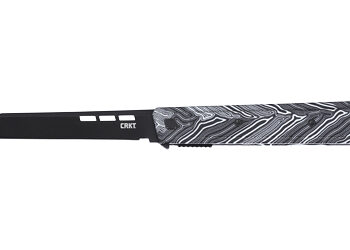 CRKT ZEPHYR 3.22" PLAIN EDGE WHT/BLK