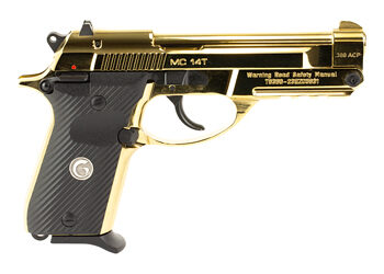 Alternative view of GIRSAN MC14T 380ACP 4.5" 13RD GOLD