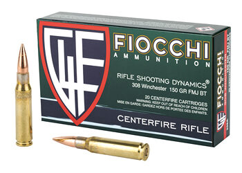 FIOCCHI 308WIN 150GR FMJBT 20/200