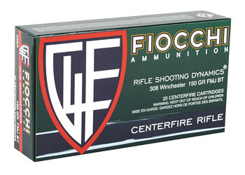 Alternative view of FIOCCHI 308WIN 150GR FMJBT 20/200