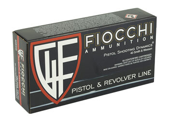 Alternative view of FIOCCHI 40SW 180GR FMJ 50/1000