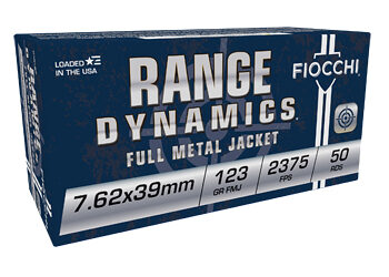 Alternative view of FIOCCHI 7.62X39 FMJ 123GR 50/500