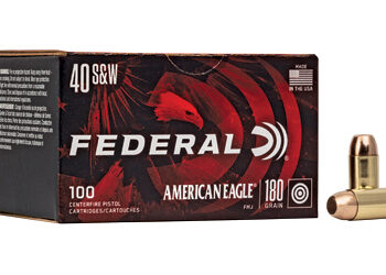 FED AM EAGLE 40S&W 180GR FMJ 100/500