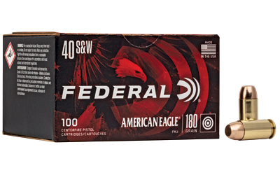 FED AM EAGLE 40S&W 180GR FMJ 100/500 3 FED AM EAGLE 40S&W 180GR FMJ 100/500
