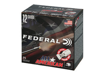 FED ALL AMER 12GA 2.75" 1 1/8OZ #7.5