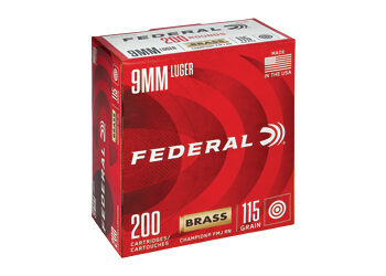 FED CHAMP 9MM 115GR FMJ 200/1000