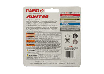 Alternative view of GAMO HUNTER ROUND NOSE 177CAL 250CT