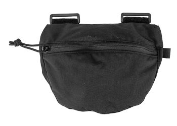 GGG GHP PC LOW ZIPPER POUCH BLACK