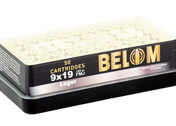 Alternative view of BELOM 9MM 124GR FMJ BRASS 50/1000