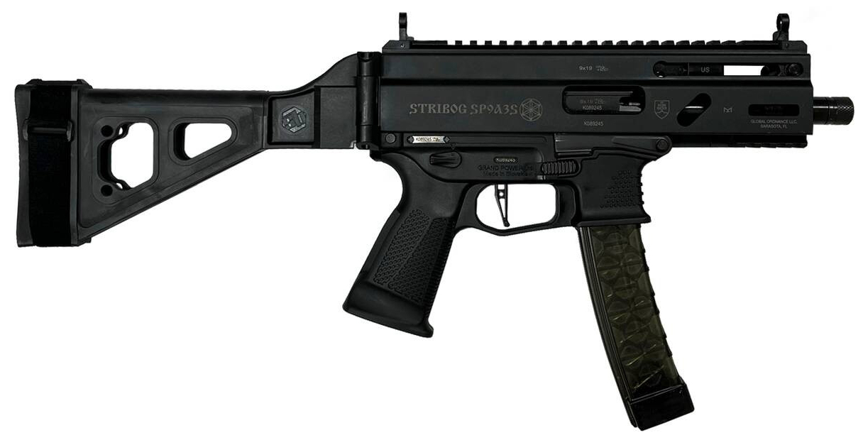 GO GRAND POWER STRIBOG SP9A3S 9MM SUB PISTOL SB 3 GO GRAND POWER STRIBOG SP9A3S 9MM SUB PISTOL SB