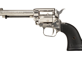 HERITAGE 22LR ONLY 4.75" NICKEL STAR