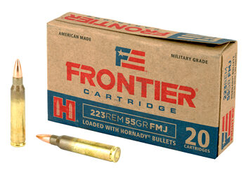 FRONTIER 223REM 55GR FMJ 20/500