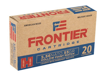 Alternative view of FRONTIER 556NATO 55GR HP MTCH 20/500