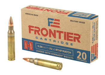 FRONTIER 556NATO 75GR BTHP MTCH 20/5