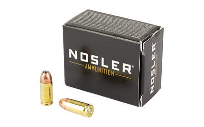 NOSLER ASP 9MM 115GR HG JHP 20/400 3 NOSLER ASP 9MM 115GR HG JHP 20/400
