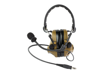 PELTOR COMTAC V HEADSET W/ MIC COY
